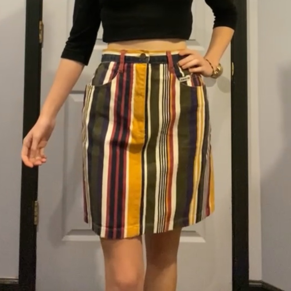 Vintage Not Guilty denim skirt